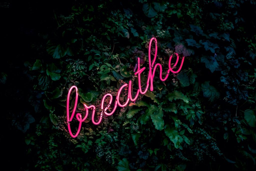 Photo Calm breathing